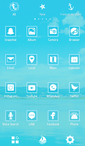 A View of the Sea Theme Screen 3