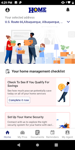 HOME Real Estate Concierge Screen 2