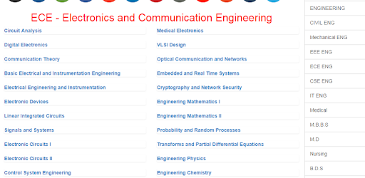 Electronics Engineering App