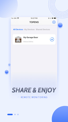 Android application TOPENS screenshort