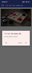 Tic Tac Toe  India: OX