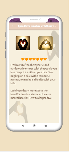 Android application How to Love Yourself screenshort