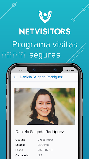 Android application NetVisitors screenshort