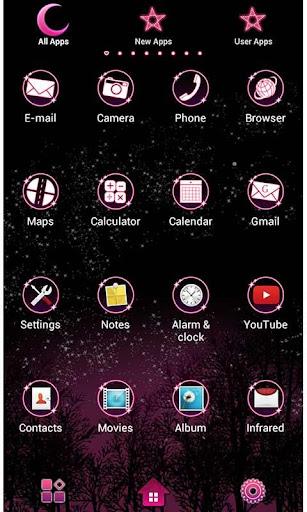 Cute Theme-Constellations- Screen 2