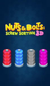 Nuts & Bolts: Screw Sorting 3D