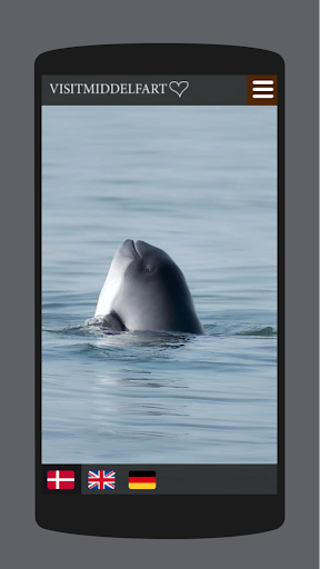 Android application Visit Middelfart screenshort