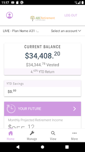 Android application SRT TST screenshort