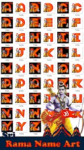 Sri Rama Name Art & DP Maker