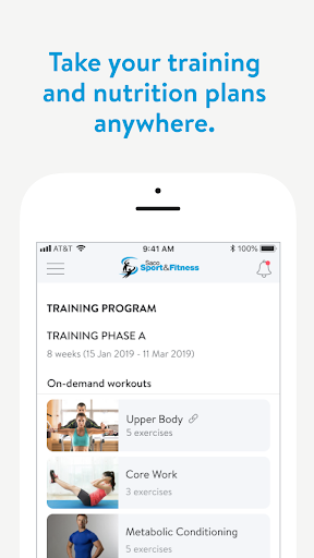 Saco Fitness Training Screen 3