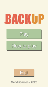 Back Up - The Board Game