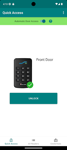 Android application IR Mobile Access screenshort