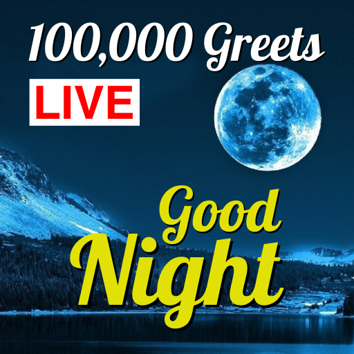 Good Night 100000+ Greetings logo