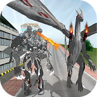 Flying Dragon Robot Warrior:Super Monster Battle