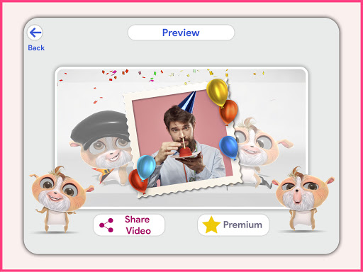 3D photo frames – Munkys Show greeting cards