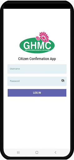 GHMC Citizens Confirmation App Screen 3