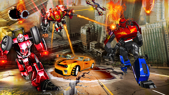 Robot Car Drone Transform: Rob 2