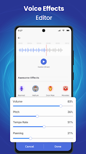 Voice Changer with Effects Screenshot