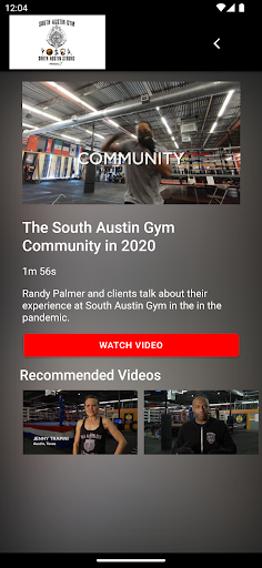 South Austin Gym TV Screen 3