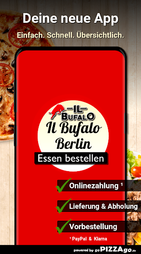 Android application Ristorante Il Bufalo Berlin screenshort