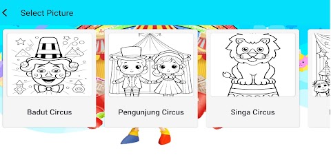 Coloring Circus Virtual V2のおすすめ画像4