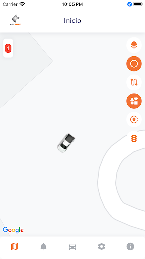 Android application GPS SISEK screenshort