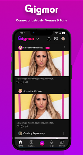Android application Gigmor screenshort