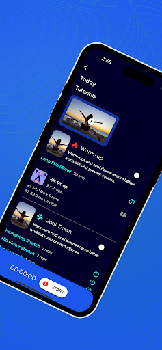 Android application Xtrain Fitness Plans & Tracker screenshort