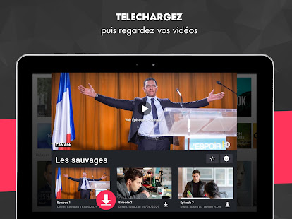 myCANAL, TV en live et replay Varies with device screenshots 22