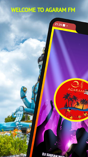 Android application Agaram FM screenshort
