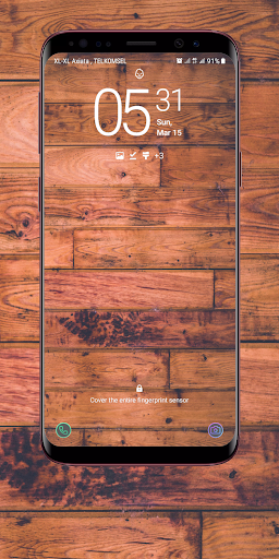 Android application Wood Wallpaper screenshort
