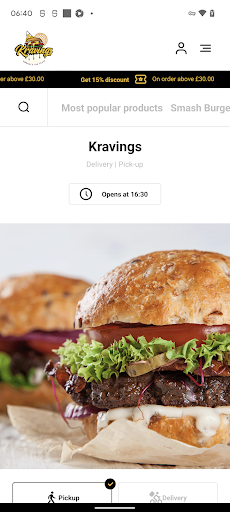 Android application Kravings screenshort