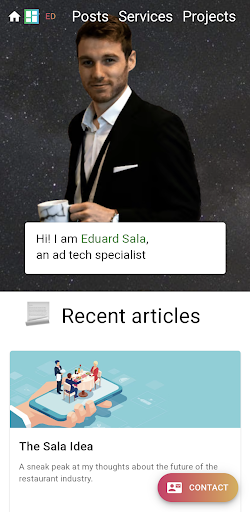 Android application Ed Sala App screenshort