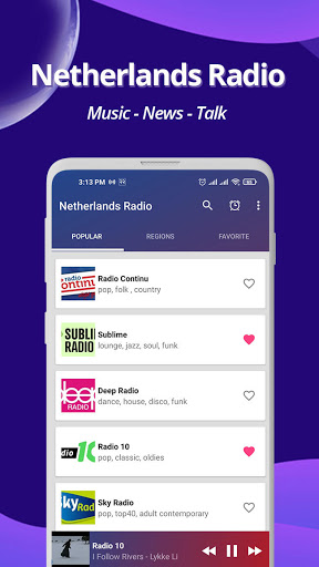 Netherlands Radio - Online FM