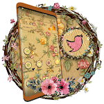 Cover Image of डाउनलोड Flower Embroidery Theme Launcher 1.0 APK