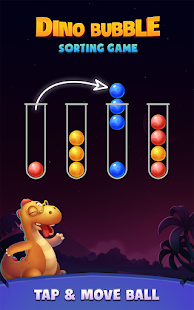 Color Ball Sort Puzzle - Dino Bubble Sorting Game  APK screenshots 9