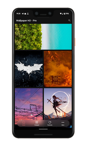 Android application WallpaperHD4K Pro screenshort