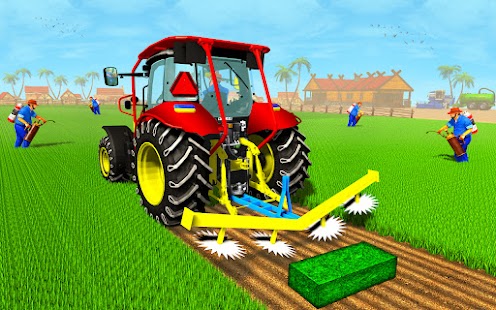 Tractor farming Tractor Game Screenshot