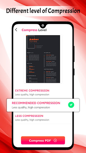 PDF compressor mb to kb Screen 2