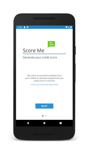 Android application Score Me screenshort