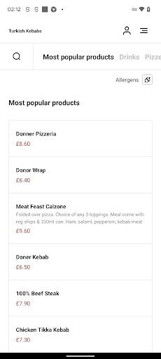 Turkish Kebabs Newtownabbey Screen 3