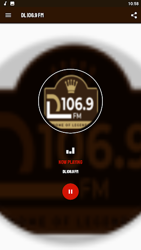 Android application DL 106.9 FM screenshort