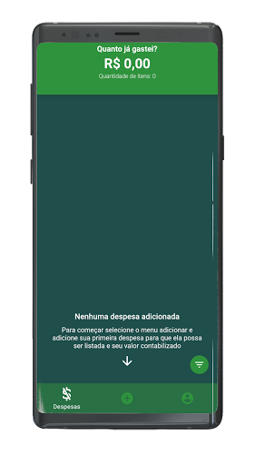 Minhas Despesas Screen 2