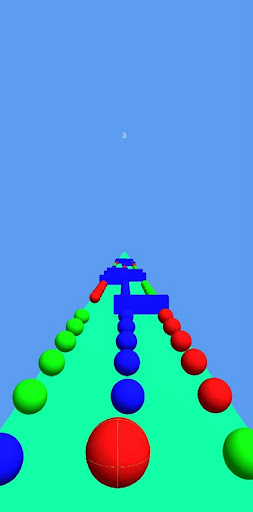Android application Ball Run 3D Go screenshort