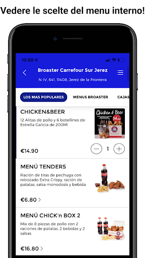 Broaster Jerez Screen 2