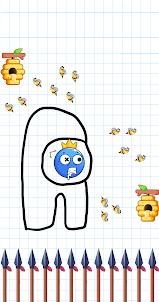 Draw To Save Rainbow Monster