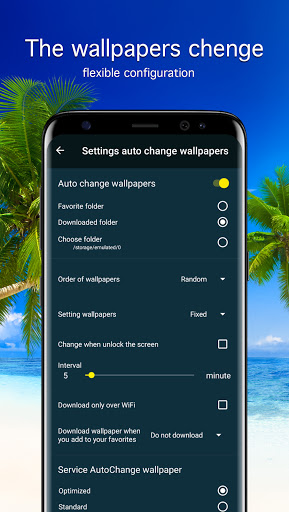 Screenshot of Tropical Wallpapers PRO