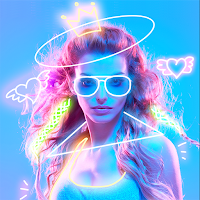 Neon Effects Photo Editor - Bl