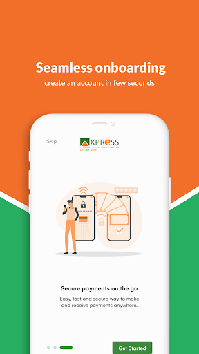 Android application PayXpress screenshort