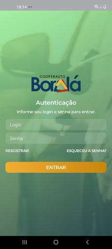 Android application Cooperauto Viagens screenshort