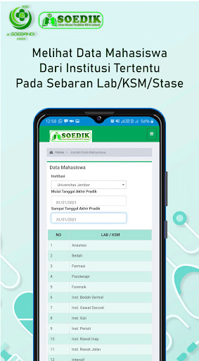 Android application SoeDik v2.0 screenshort